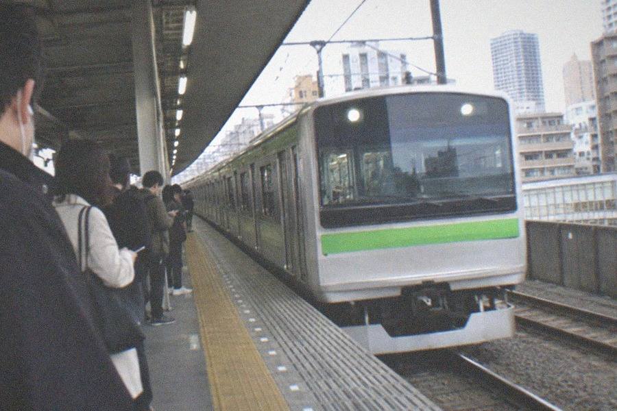 Ryogoku station west exit with the Kokugikan arena visible beyond